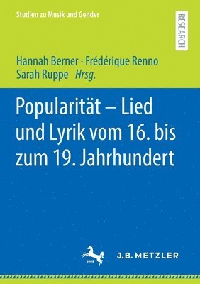 Popularitt  Lied und Lyrik vom 16. bis zum 19. Jahrhundert 1