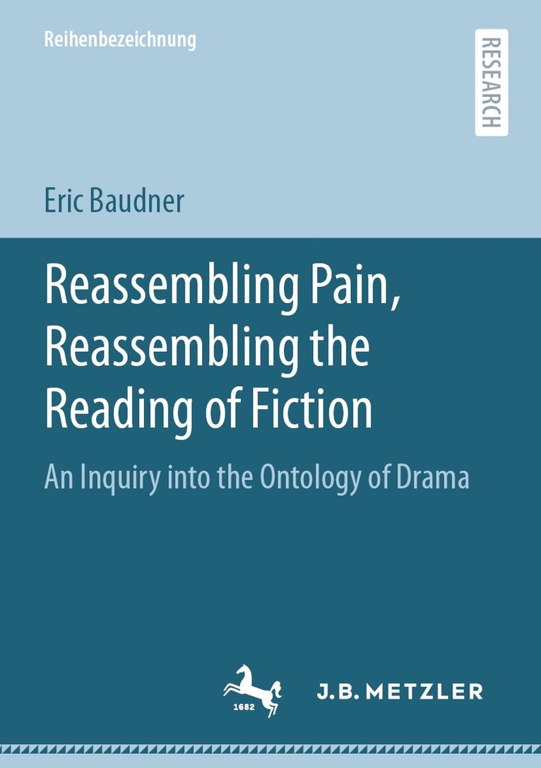 Eric Baudner - Reassembling Pain, Reassembling the Reading of Fiction, Häftad