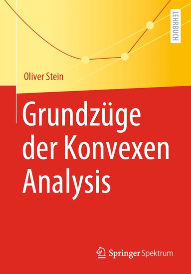 Oliver Stein - Grundzüge der Konvexen Analysis, Häftad