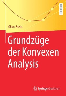 bokomslag Grundzge der Konvexen Analysis