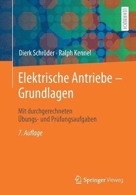 bokomslag Elektrische Antriebe - Grundlagen