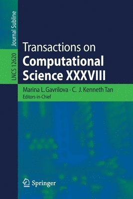 bokomslag Transactions on Computational Science XXXVIII