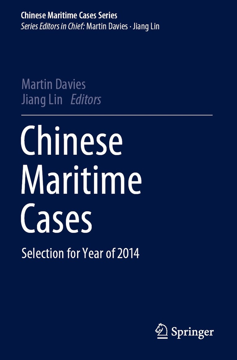 Chinese Maritime Cases 1