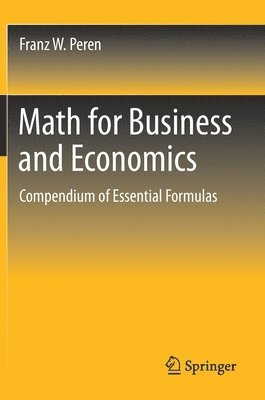 Math for Business and Economics 1