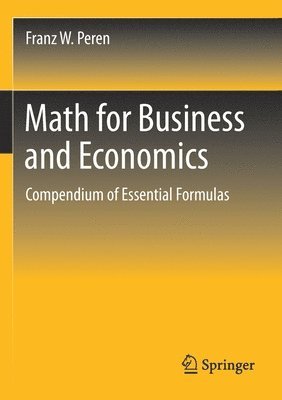 bokomslag Math for Business and Economics