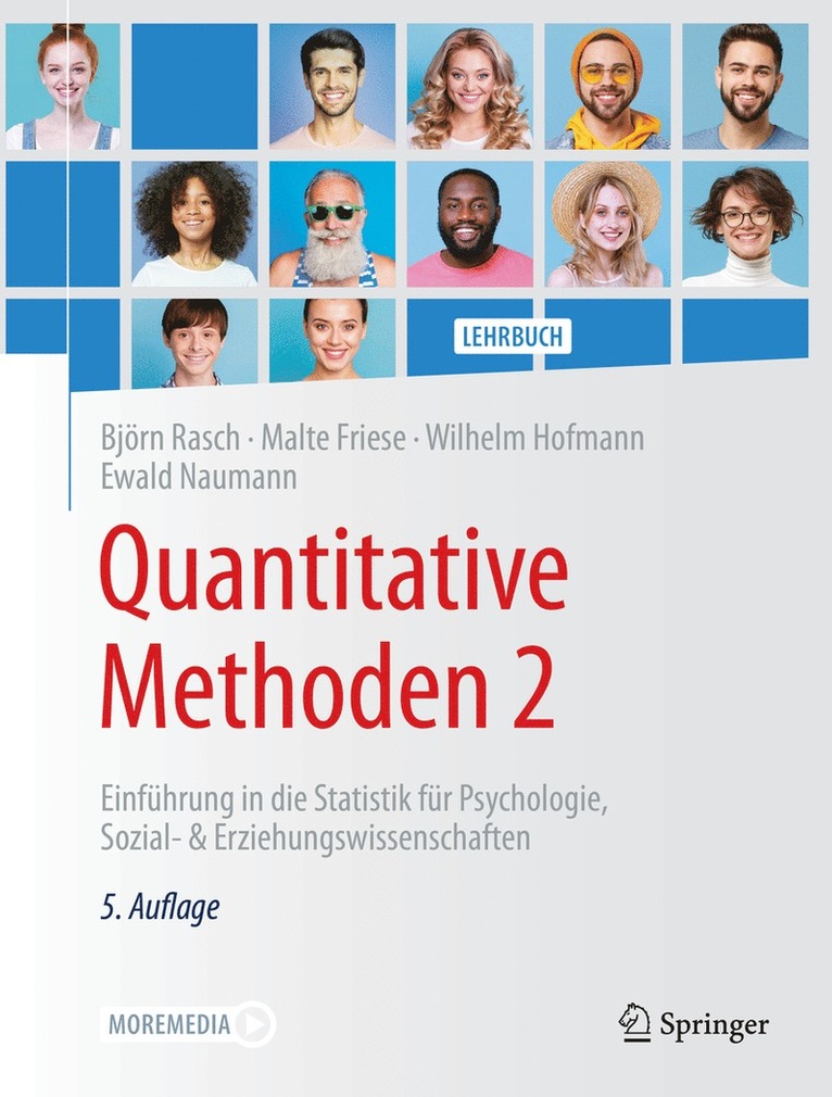 Björn Rasch, Malte Friese, Wilhelm Hofmann, Ewald Naumann - Quantitative Methoden 2, Häftad