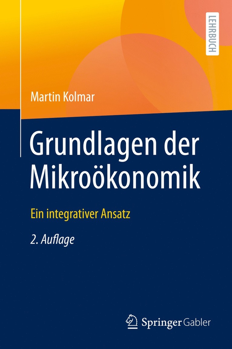 Grundlagen der Mikrokonomik 1