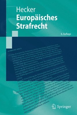 Europisches Strafrecht 1