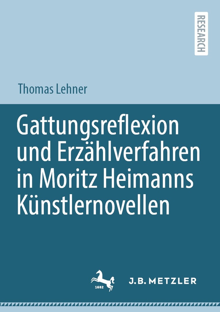 Thomas Lehner - Gattungsreflexion und Erzählverfahren in Moritz Heimanns Künstlernovellen, Häftad