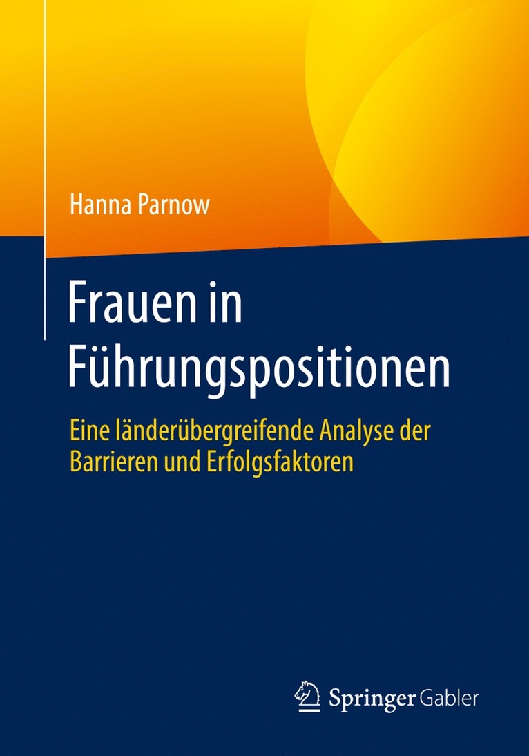 Hanna Parnow - Frauen in Führungspositionen, Häftad