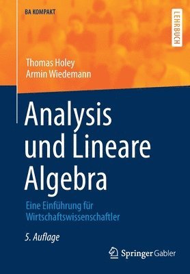 bokomslag Analysis und Lineare Algebra