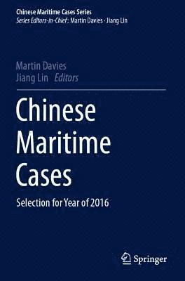 bokomslag Chinese Maritime Cases