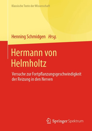 Henning Schmidgen - Hermann von Helmholtz, Häftad