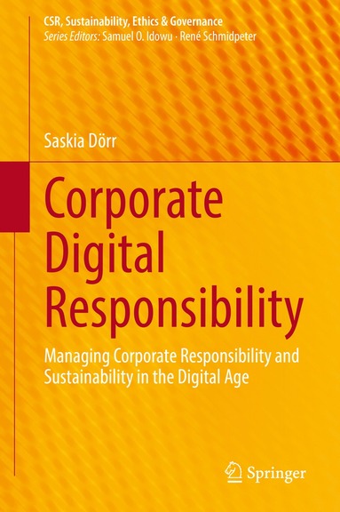 bokomslag Corporate Digital Responsibility