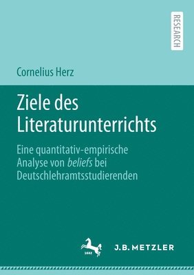 bokomslag Ziele des Literaturunterrichts