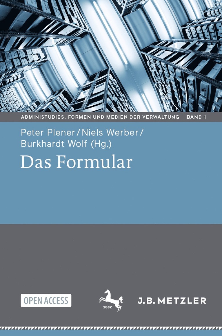 Peter Plener, Niels Werber, Burkhardt Wolf - Das Formular, Häftad