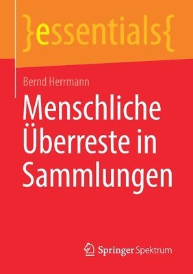 bokomslag Menschliche berreste in Sammlungen