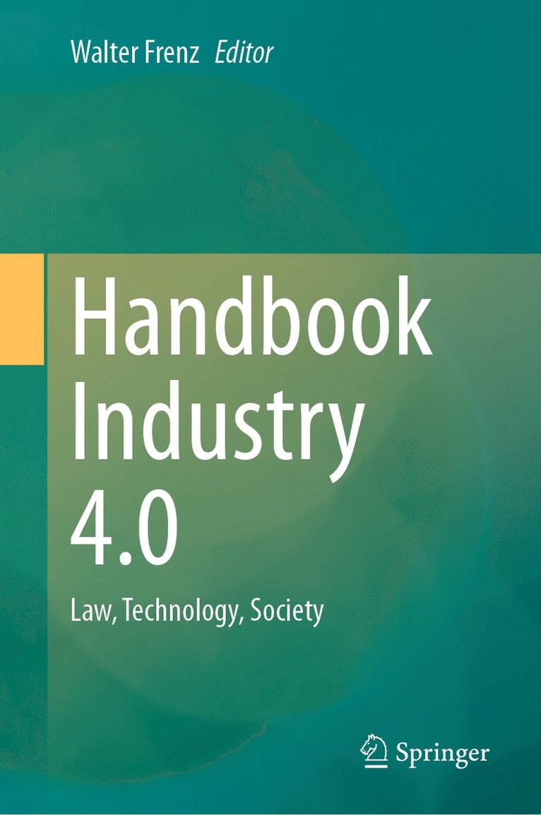 Walter Frenz - Handbook Industry 4.0, Inbunden