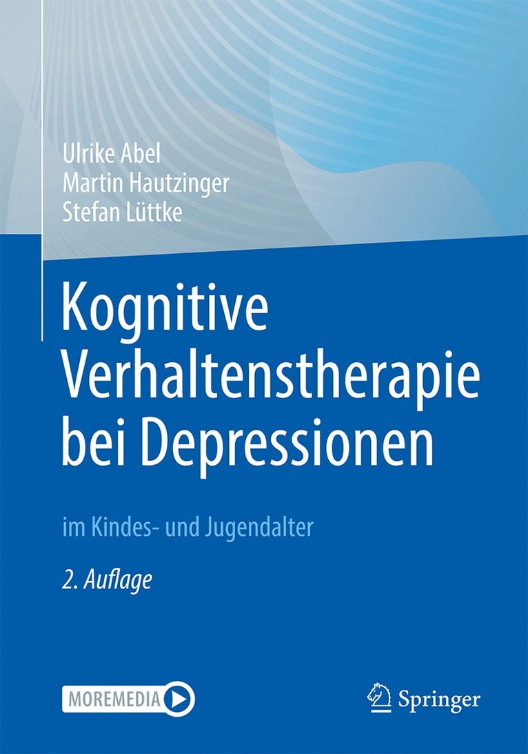 Ulrike Abel, Martin Hautzinger, Stefan Lüttke - Kognitive Verhaltenstherapie bei Depressionen im Kindes- und Jugendalter, Häftad