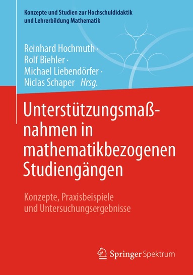Reinhard Hochmuth, Rolf Biehler, Michael Liebendörfer, Niclas Schaper - Unterstützungsmaßnahmen in mathematikbezogenen Studiengängen, Häftad