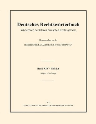 bokomslag Deutsches Rechtswrterbuch