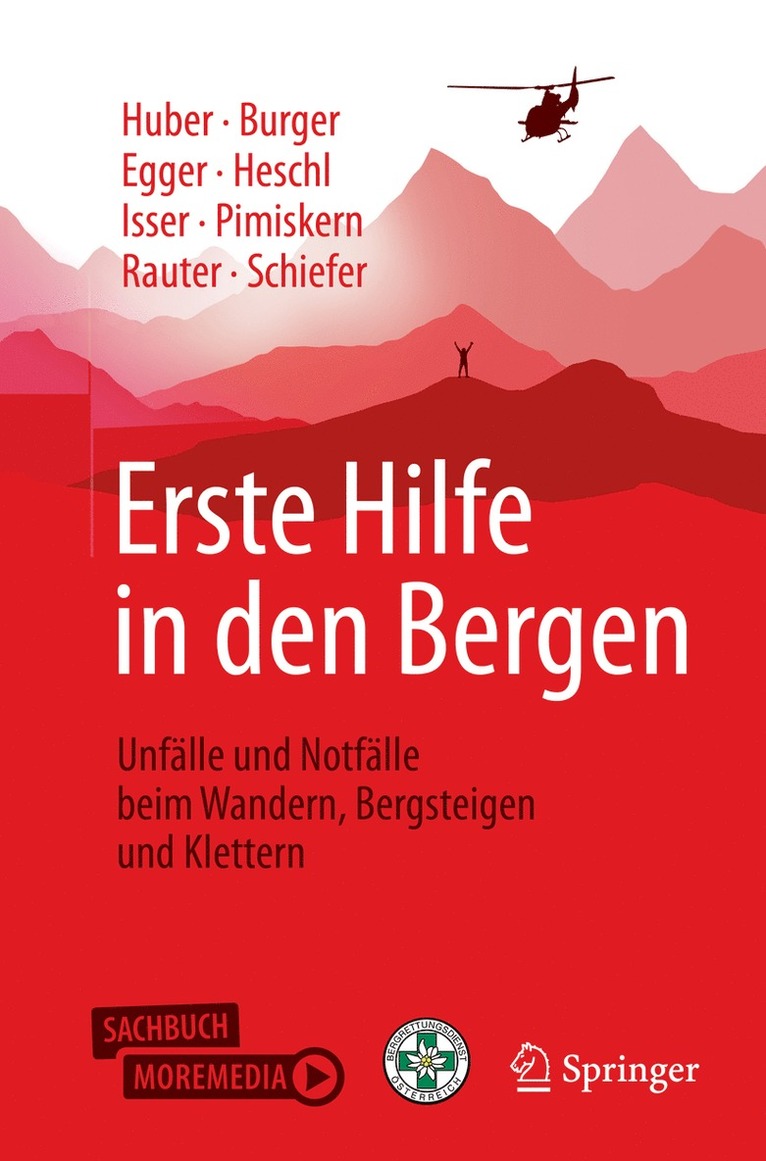 Tobias Huber, Josef Burger, Alexander Egger, Stefan Heschl, Markus Isser, Matthias Pimiskern, Roland Rauter, Joachim Schiefer - Erste Hilfe in den Bergen, Häftad