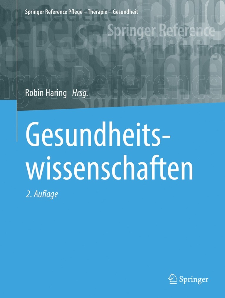 Robin Haring - Gesundheitswissenschaften, Inbunden