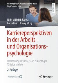 bokomslag Karriereperspektiven in der Arbeits- und Organisationspsychologie