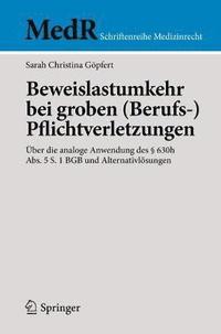 bokomslag Beweislastumkehr bei groben (Berufs-)Pflichtverletzungen