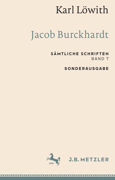 Karl Löwith - Karl Löwith: Jacob Burckhardt, Häftad
