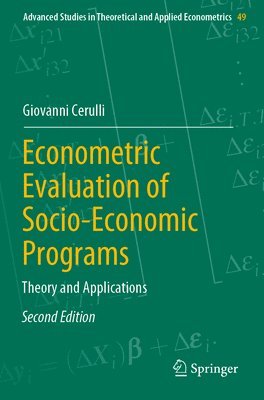 bokomslag Econometric Evaluation of Socio-Economic Programs