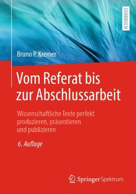 bokomslag Vom Referat bis zur Abschlussarbeit