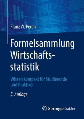 bokomslag Formelsammlung Wirtschaftsstatistik