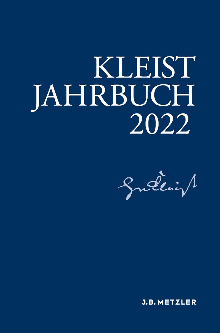 Kleist-Jahrbuch 2022 1