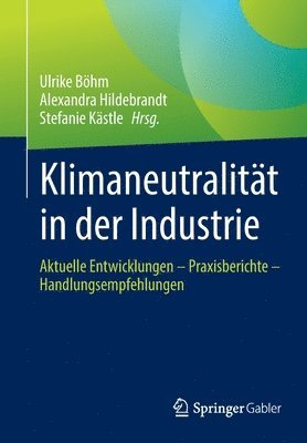 bokomslag Klimaneutralitt in der Industrie