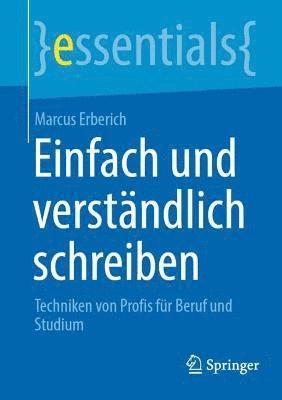 bokomslag Einfach und verständlich schreiben