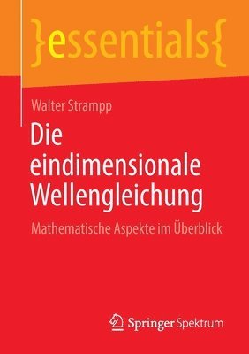 Die eindimensionale Wellengleichung 1