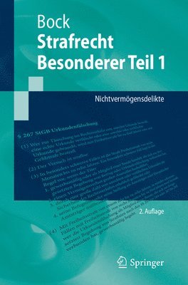 Strafrecht Besonderer Teil 1 1