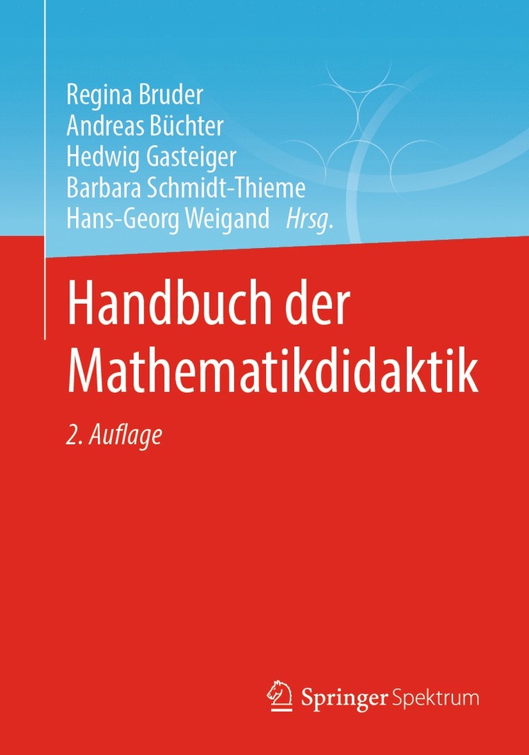 Handbuch der Mathematikdidaktik 1