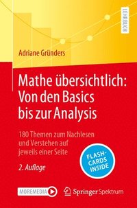 bokomslag Mathe ubersichtlich: Von den Basics bis zur Analysis