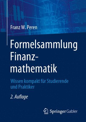 bokomslag Formelsammlung Finanzmathematik