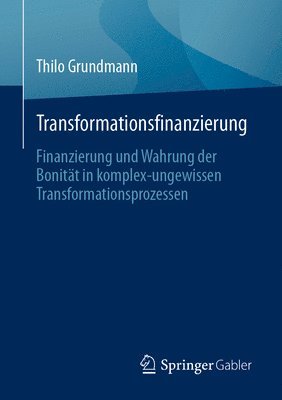 bokomslag Transformationsfinanzierung