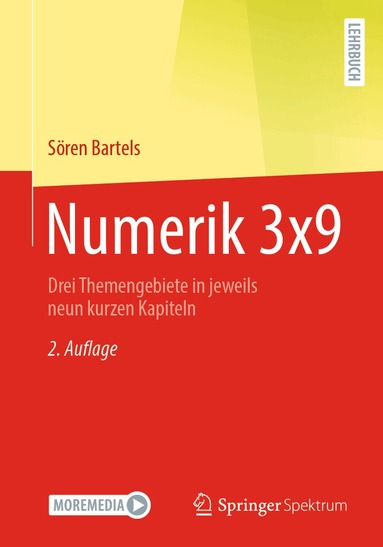 Sören Bartels - Numerik 3x9, Häftad