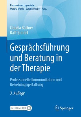 bokomslag Gesprchsfhrung und Beratung in der Therapie