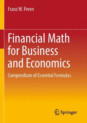 bokomslag Financial Math for Business and Economics