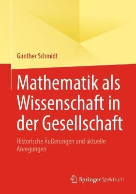 bokomslag Mathematik als Wissenschaft in der Gesellschaft