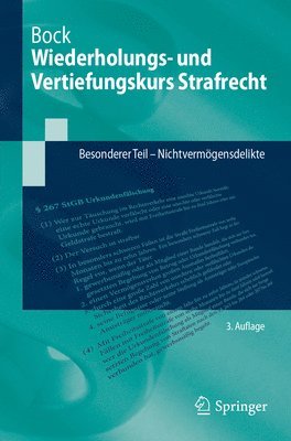 bokomslag Wiederholungs- und Vertiefungskurs Strafrecht