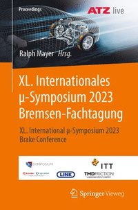 bokomslag XL. Internationales -Symposium 2023 Bremsen-Fachtagung
