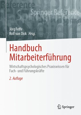 Jörg Felfe, Rolf van Dick, Rolf Van Dick, Rolf van Dick - Handbuch Mitarbeiterführung, Inbunden