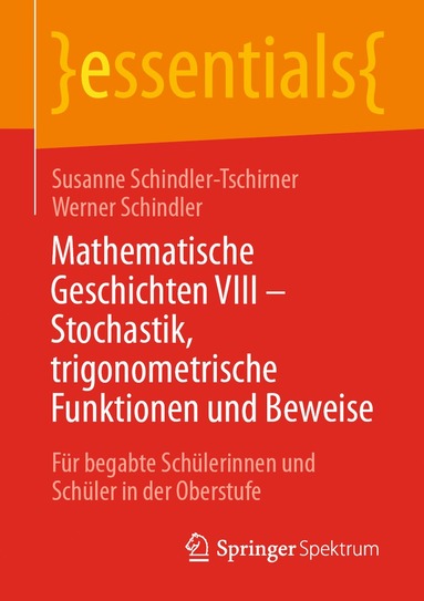 bokomslag Mathematische Geschichten VIII - Stochastik, trigonometrische Funktionen und Beweise